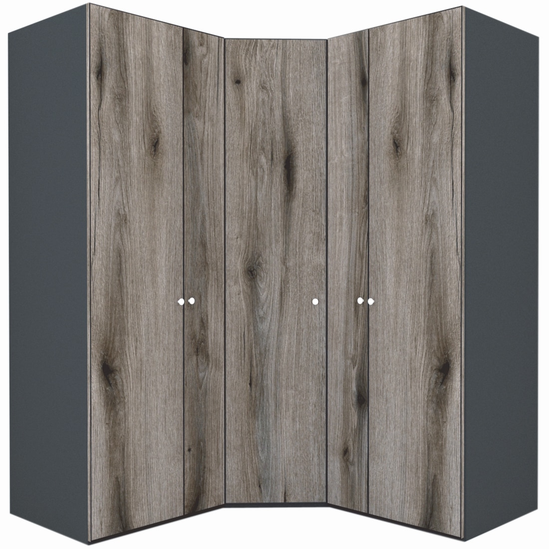 Dulap de Colt Genarom LEX Model A, Decor K366, 178-178 x 218 x 66 cm
