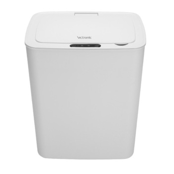 Cos de gunoi automat cu sensor Victronic Smart home, Bucatarie sau baie, Capacitate 14 l, reincarcabil cu usb, cu capac anti-miros, CG3903 /Alb Cos de gunoi automat cu sensor Victronic Smart home, Bucatarie sau baie, Capacitate 14 l, reincarcabil cu usb, cu capac anti-miros, CG3903 /Alb