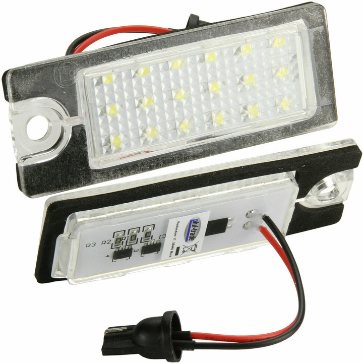 Комплект 2 LED лампи за номера за Volvo S60 I, S80 I, V70 II, XC70 I, XC90 I