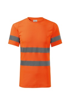 Tricou unisex - 1V9, Portocaliu reflectorizant Tricou unisex - 1V9, Portocaliu reflectorizant