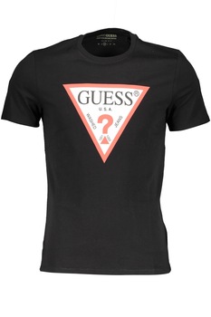 Tricou Barbati, GUESS JEANS, 9709040, Logo, Negru, XL INTL Tricou Barbati, GUESS JEANS, 9709040, Logo, Negru, XL INTL