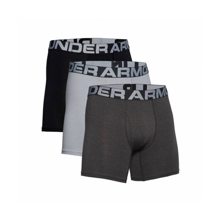 Set 3 boxeri Under Armour Charged, Bumbac, Gri, S