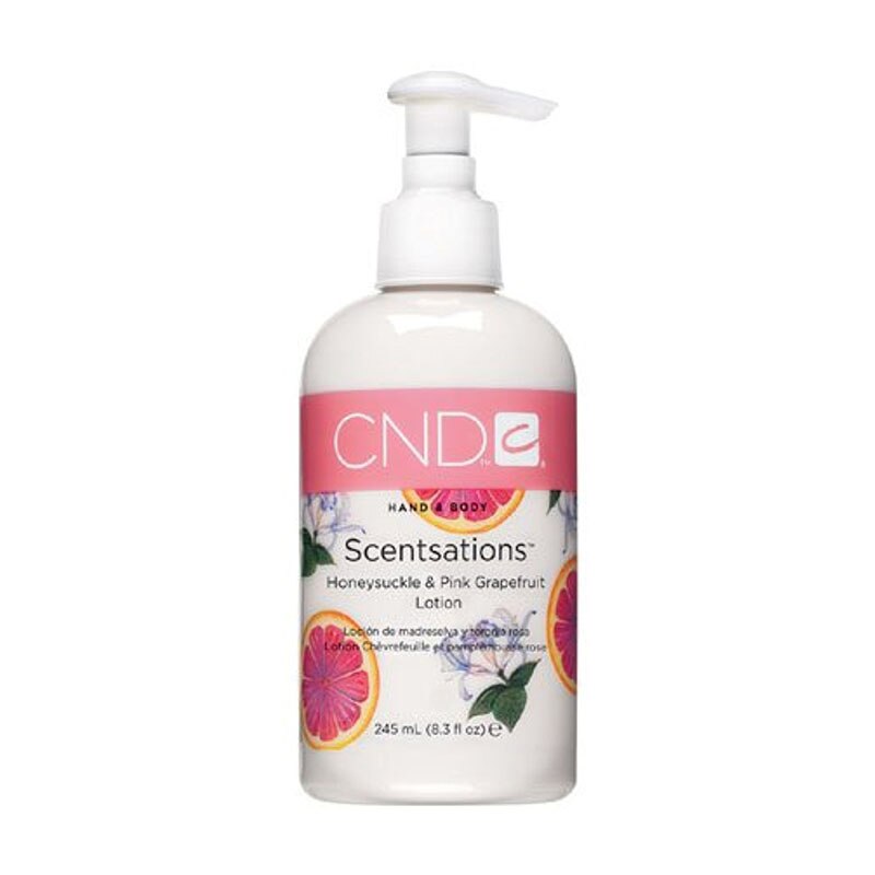 Lotiune pentru hidratare CND Scentsation Honeysuckle & Grapefruit, 245 ml