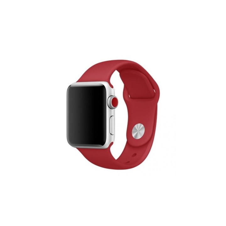 Каишка SOHO за Apple Watch, размер 42/44 мм, Sangria Red