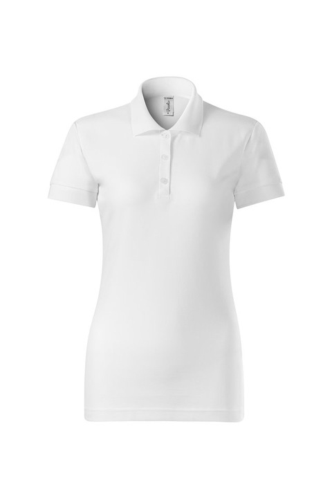 Tricou polo pentru dama - P22, S, alb