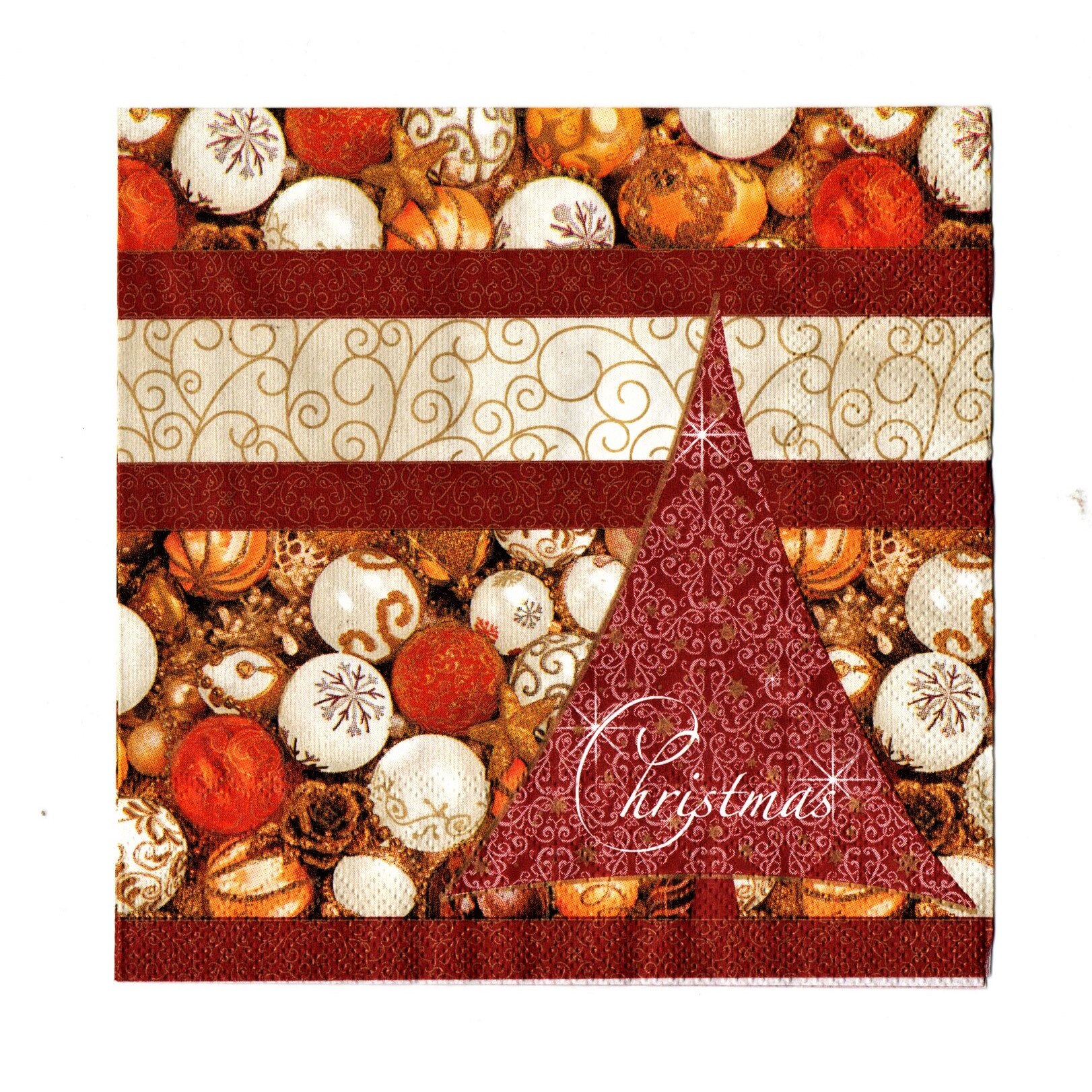 Servetele de Craciun Masa Pachet 20 buc Globuri Sarbatori Iarna