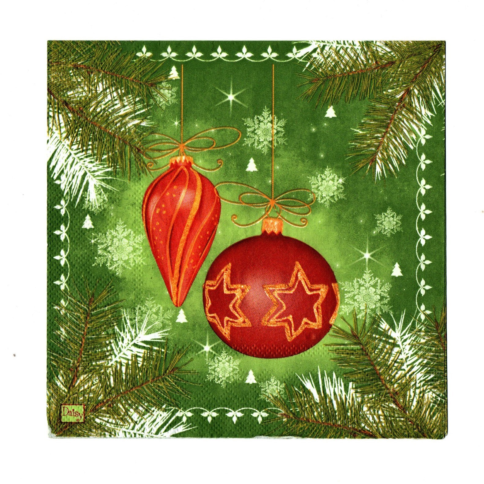 Servetele de Craciun Masa Pachet 20 buc Globuri de Brad