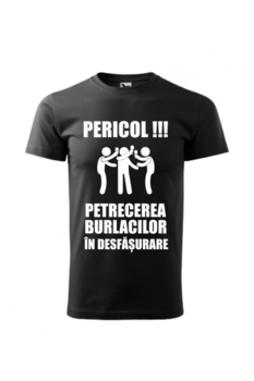 Tricou personalizat Petrecerea burlacilor barbati TB1017 01 Negru M Tricou personalizat Petrecerea burlacilor barbati TB1017 01 Negru M
