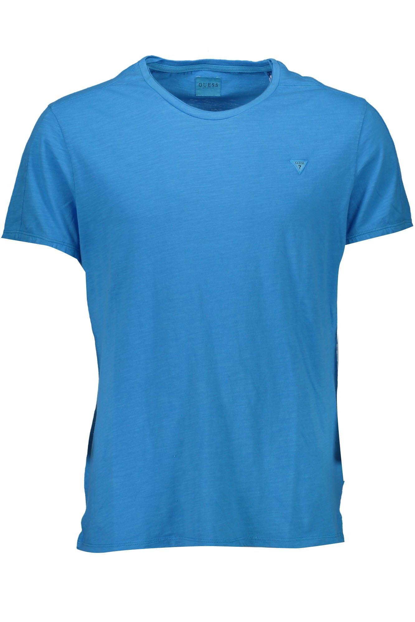 Tricou Barbati, GUESS JEANS, 9709131, Logo, Albastru, Albastru, 2XL