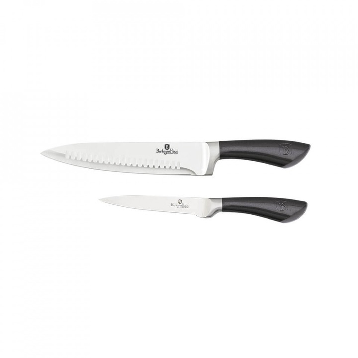 Set cutite 2 piese Metallic Line Carbon Pro Edition BerlingerHaus BH 2475