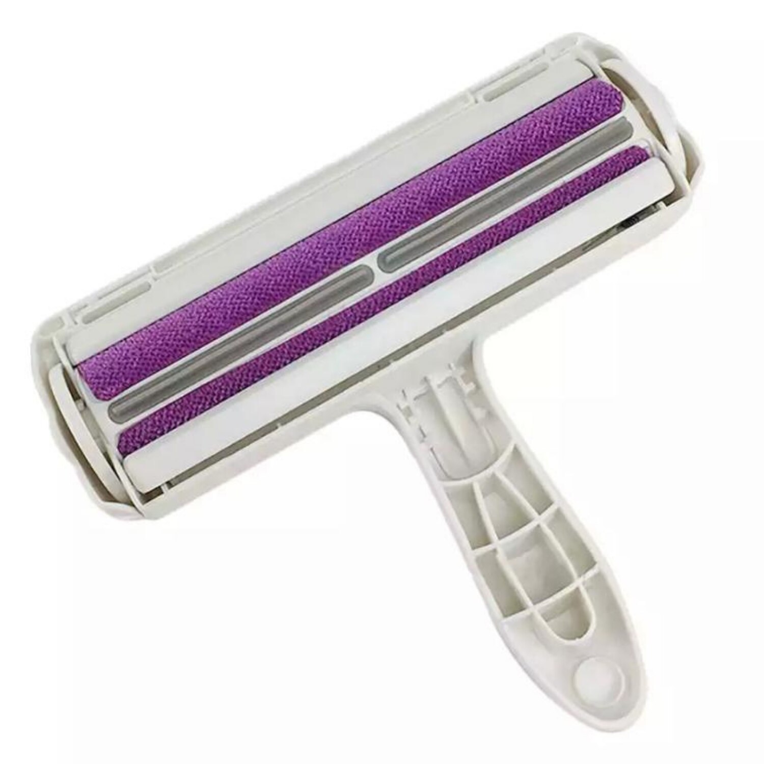 Perie pentru curatarea parului de caini, pisici sau alte animale de companie, 20x20x3 cm, violet