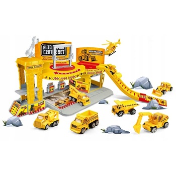 Set Joaca Constructie pentru Copii Parcare  Set Joaca Constructie pentru Copii Parcare