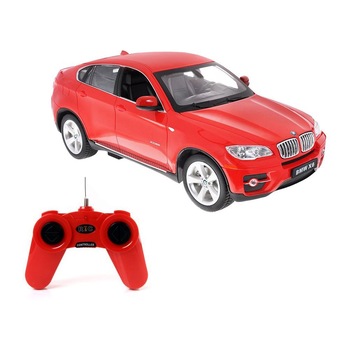 Masina de teren BMW X 6 rosu cu telecomanda multidirectionala, raza de actiune 30 m, 20 x 7 x 6 cm, ATS Masina de teren BMW X 6 rosu cu telecomanda multidirectionala, raza de actiune 30 m, 20 x 7 x 6 cm, ATS