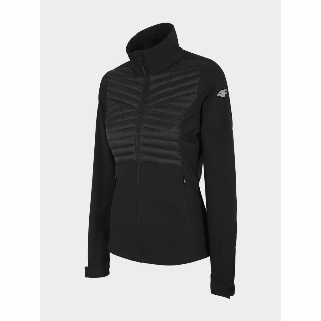 Jacheta 4F Softshell, Poliester, Negru, L