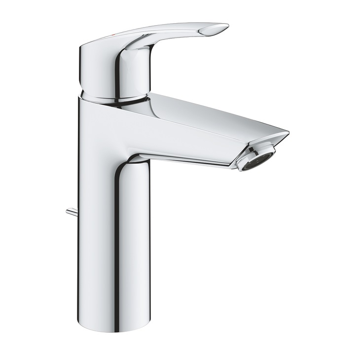 Grohe Eurosmart New 2021 смесител за мивка, размер M, гъвкави маркучи, хром