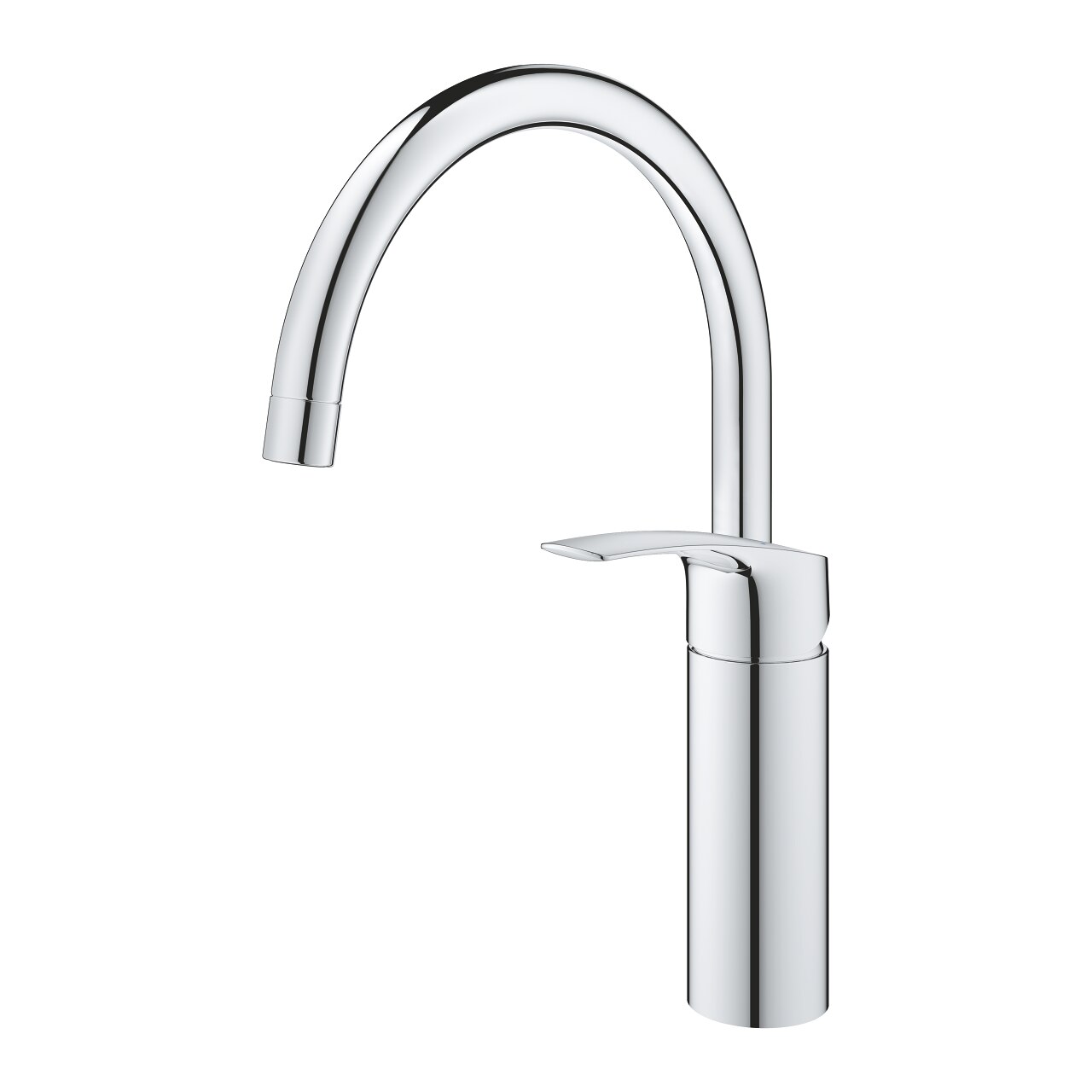 Baterie bucatarie Grohe Eurosmart 2021, pipa pivotanta,crom