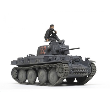 Kit de construit tanc Panzerkampfwagen 38(t) Ausf.E/F cu 1 figurina 1:35 Kit de construit tanc Panzerkampfwagen 38(t) Ausf.E/F cu 1 figurina 1:35