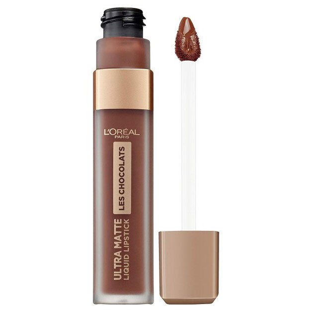 Ruj lichid ultra mat rezistent la transfer L'Oreal Paris INFAILLIBLE Les Chocolats, 866 Truffa Mania
