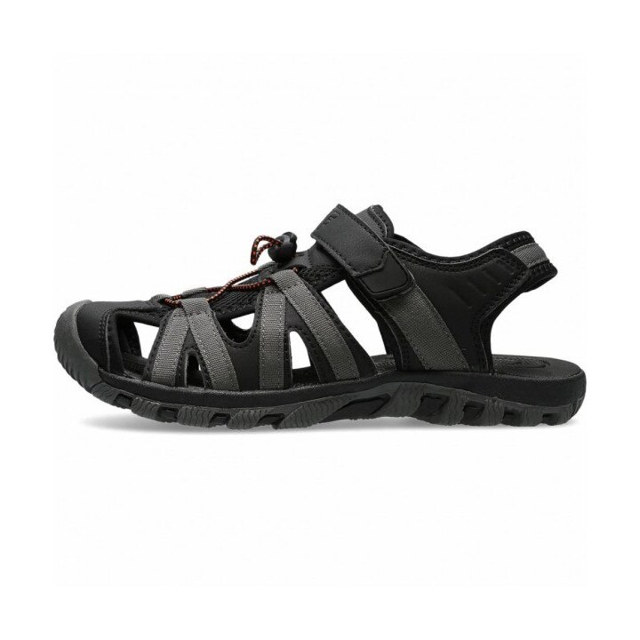 Sandale 4F, H4L21-SAM003, Piele ecologica, Gri, 45