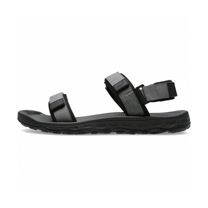 Sandale 4F, H4L21-SAM003, Piele ecologica, Negru, 45