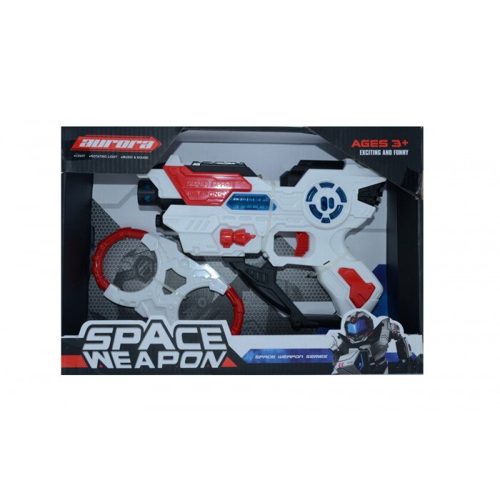 Jucarie Pistol Space Weapon-Midex JPSW1, Multicolor