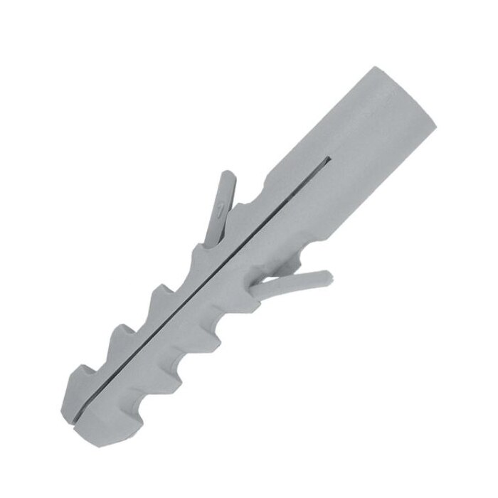 Set 100 bucati, Dibluri plastic pentru beton 8x40