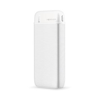 Baterie Externa Forever TB-100M 10000 MAH 2.1A ALB, 5 V DC 2.1 A (micro USB / Type-C) Baterie Externa Forever TB-100M 10000 MAH 2.1A ALB, 5 V DC 2.1 A (micro USB / Type-C)