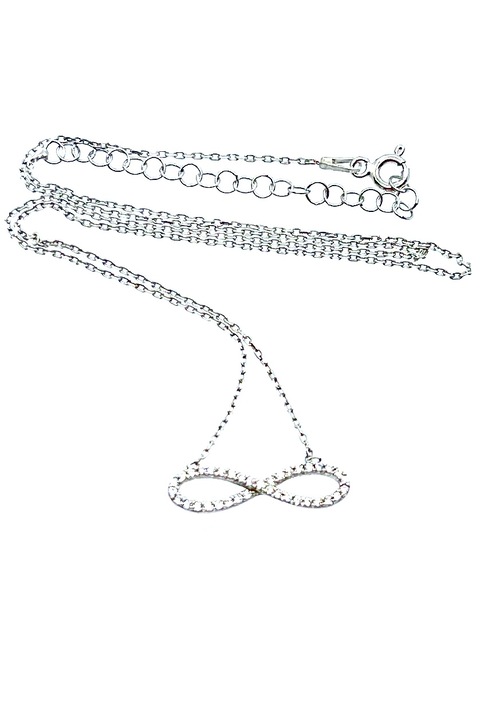 Colier Infinit din argint 925, Agavi