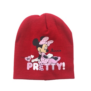 Caciula Minnie Mouse Pretty 10120, Rosu Caciula Minnie Mouse Pretty 10120, Rosu