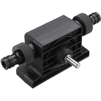 Pompa transfer lichide, combustibil - motorina, adblue, se actioneaza cu bormasina, include adaptori mufa rapida Pompa transfer lichide, combustibil - motorina, adblue, se actioneaza cu bormasina, include adaptori mufa rapida