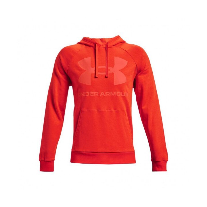 Hanorac sport Rival Fleece Big Logo HD, Under Armour, Portocaliu, M