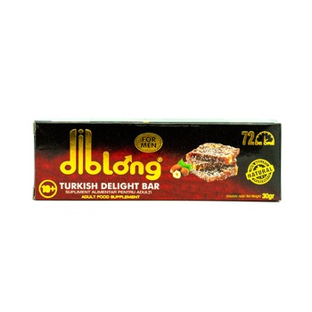 Afrodisiac premium, DIBLONG - TURKISH DELIGHT BAR, potenta, stimulare sexuala barbati, 100% natural, 30 gr Afrodisiac premium, DIBLONG - TURKISH DELIGHT BAR, potenta, stimulare sexuala barbati, 100% natural, 30 gr