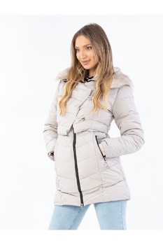 Geaca Dama Maxi Ursella Gri Geaca Dama Maxi Ursella Gri