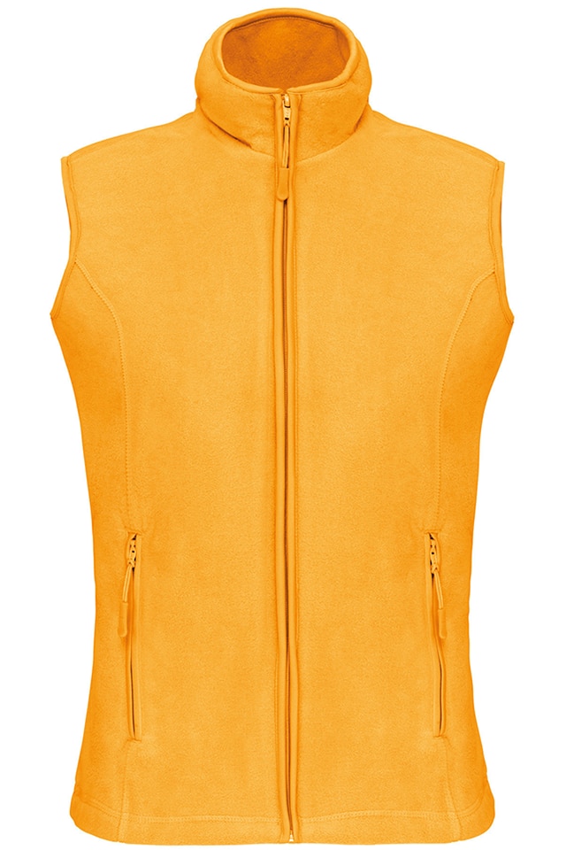 Vesta fleece femei, Kariban Melodie K906, Galben