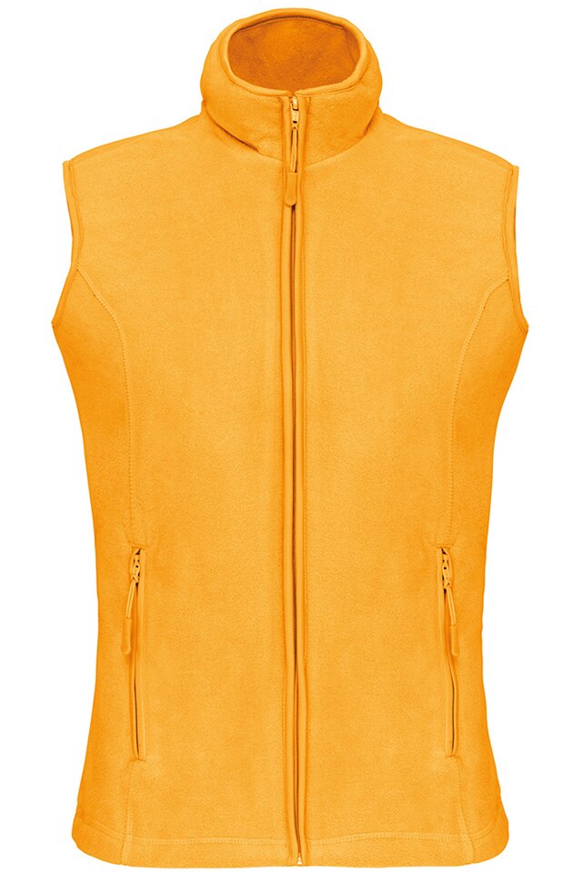 Vesta fleece femei, Kariban Melodie K906, Galben