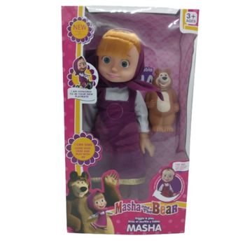 Set papusa Masha si Ursul cu muzica,32 cm Set papusa Masha si Ursul cu muzica,32 cm