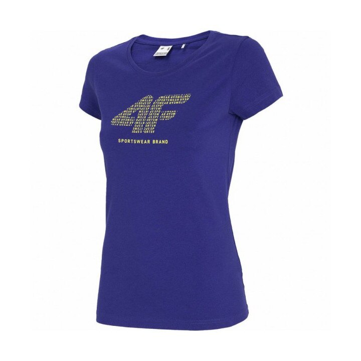 Tricou 4F, H4L21-TSD011, Bumbac, Albastru, M