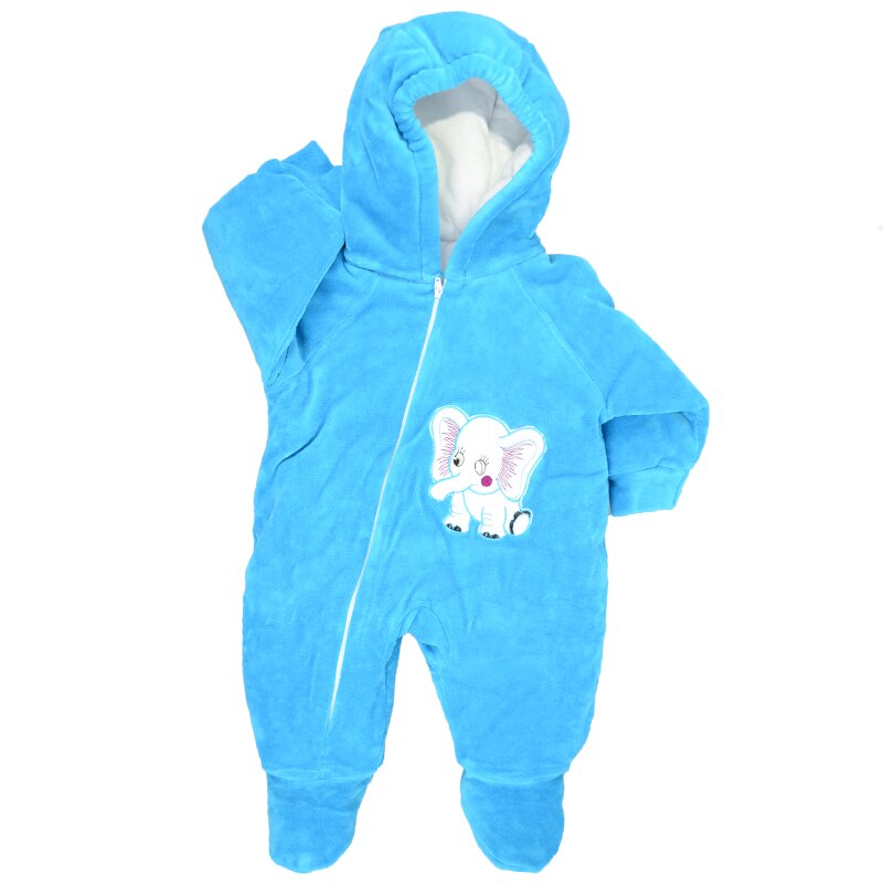 Combinezon de iarna pentru baieti Pifou Model2 611131-1A, Albastru 62 CM