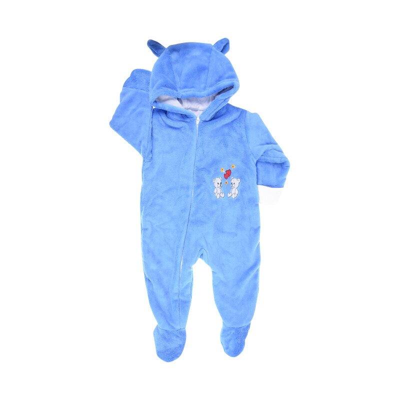 Combinezon de iarna pentru baieti Pifou Model4 611551-1A, Albastru 74 CM