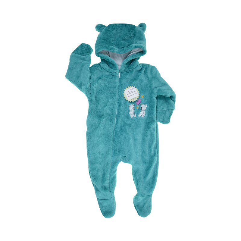 Combinezon de iarna pentru copii Pifou Model4 604126-1, Verde 68 CM