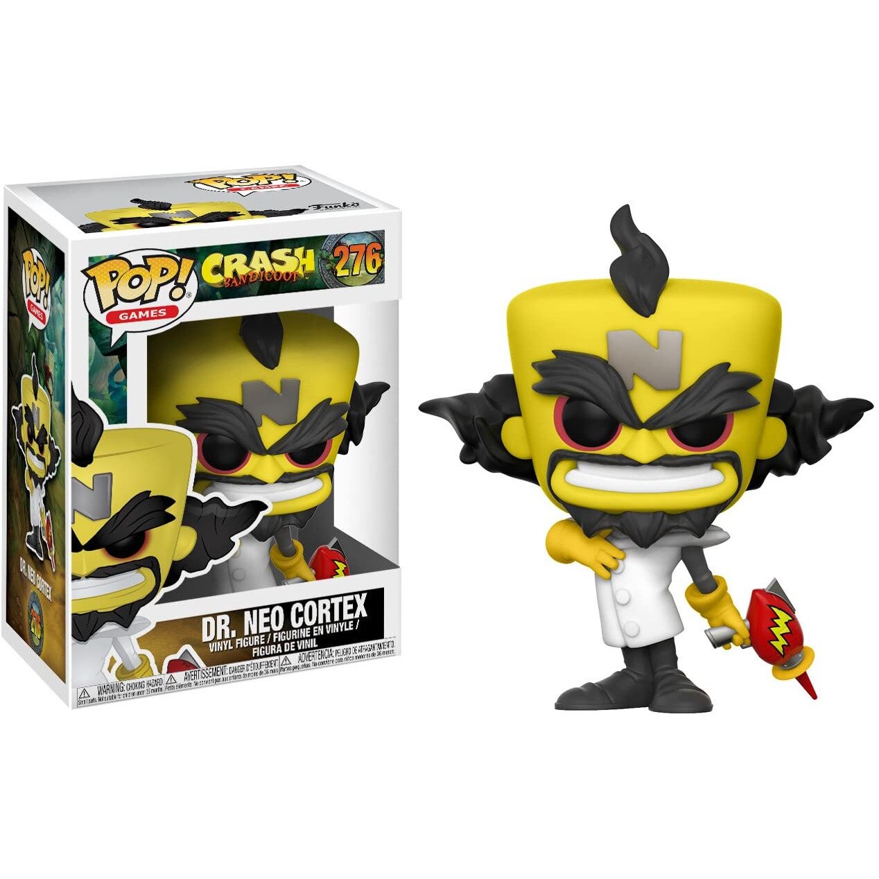 Figurina Funko Pop! Crash Bandicoot - Dr. Neo Cortex