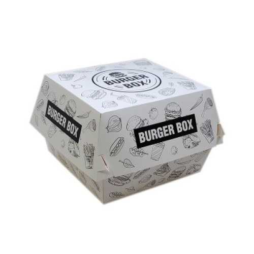 Set Cutii carton pentru Burger , City ,Medie ,100buc