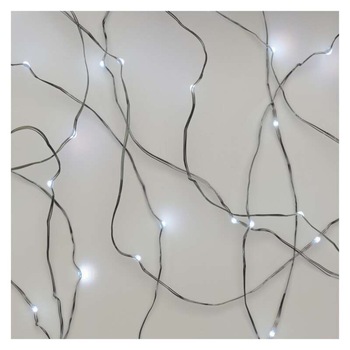 Instalatie Decor Craciun Emos, Sirag clasic Nano, 1.9m, 20 LED 1.28W, Lumina Rece, 2xAA, Interior, IP20 Instalatie Decor Craciun Emos, Sirag clasic Nano, 1.9m, 20 LED 1.28W, Lumina Rece, 2xAA, Interior, IP20