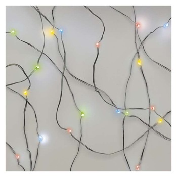 Instalatie Decor Craciun Emos, Sirag clasic Nano, 1.9m, 20 LED 1.28W, Lumina Multicolora RGB, 2xAA, Interior, IP20 Instalatie Decor Craciun Emos, Sirag clasic Nano, 1.9m, 20 LED 1.28W, Lumina Multicolora RGB, 2xAA, Interior, IP20