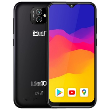 Telefon mobil iHunt Like 10 2022, Dual SIM, 16GB, 1GB RAM, 3G, Black Telefon mobil iHunt Like 10 2022, Dual SIM, 16GB, 1GB RAM, 3G, Black