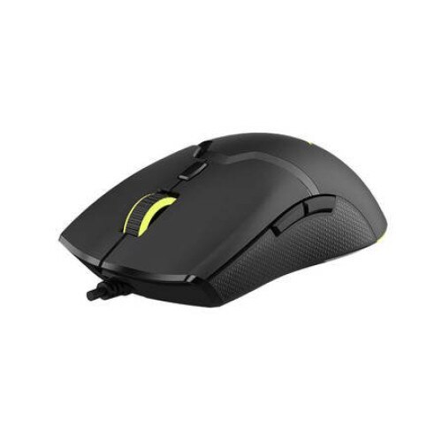 Mouse de gaming, Delux, M800A, Optic, Iluminare RGB, 7200 DPI, Interfata USB, Negru, Design ergonomic