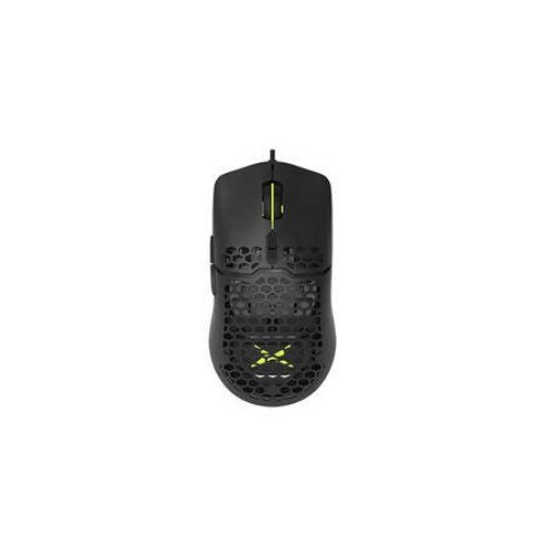 Mouse de gaming, Delux, M700, Optic, Iluminare RGB, 12400 DPI, Interfata USB, 7 butoane, Negru, Design ergonomic