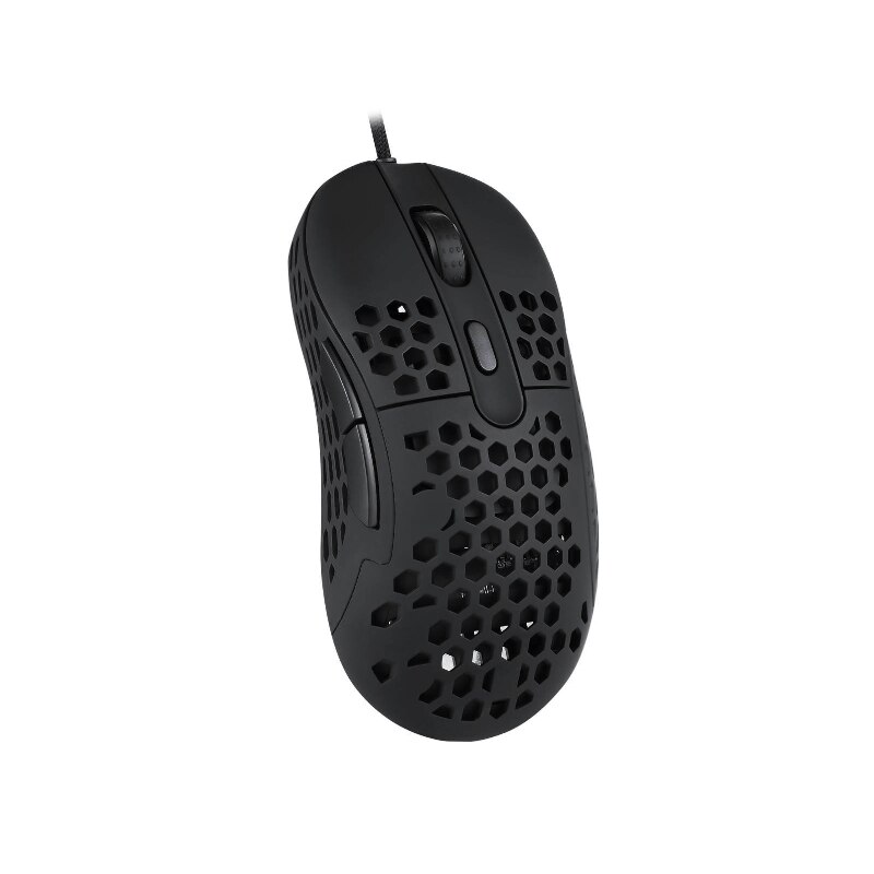 Mouse de gaming, Motospeed, N1, 6400 DPI, Negru, Optic, Interfata USB, Cablu 1,8 m, Design ergonomic