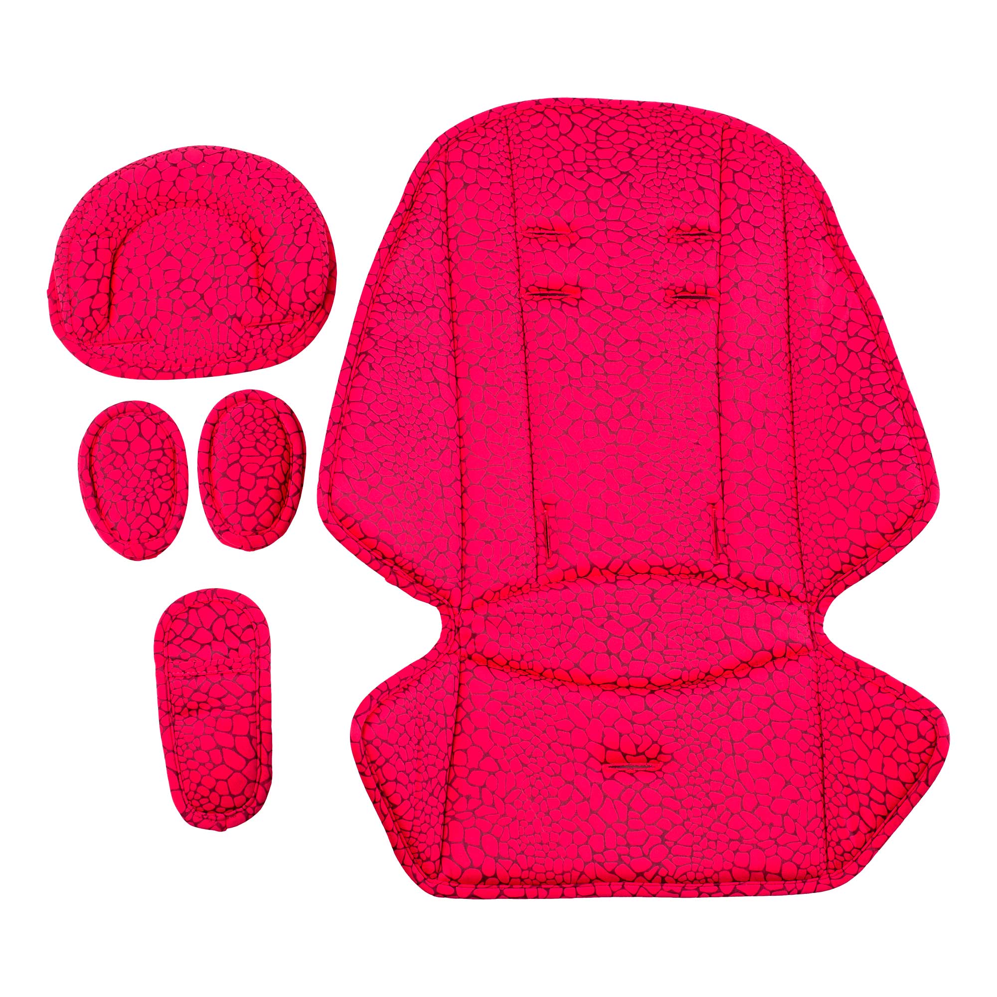 Saltea Bebumi, pentru carucior, roz