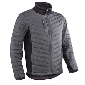 Geaca de protectie izolata, Kitsoune, din material dublu, cu captuseala matlasata si buzunare multiple, marime M Geaca de protectie izolata, Kitsoune, din material dublu, cu captuseala matlasata si buzunare multiple, marime M